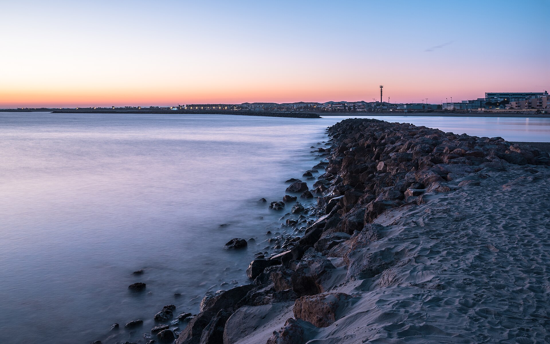 Plage du Lazaret - Sète