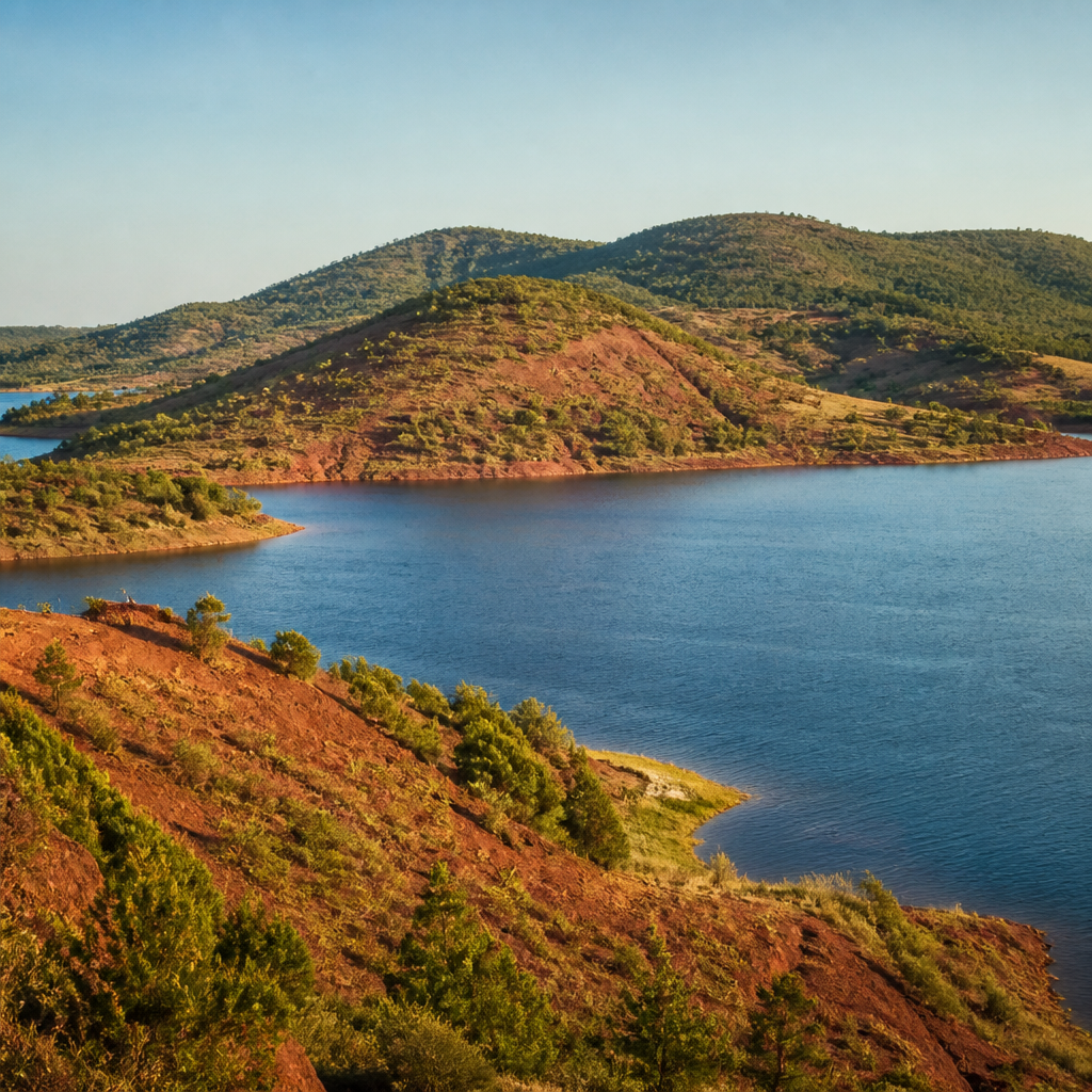 Le lac du Salagou depuis Montpellier : une escapade entre baignade, randonnée et paysages rouges